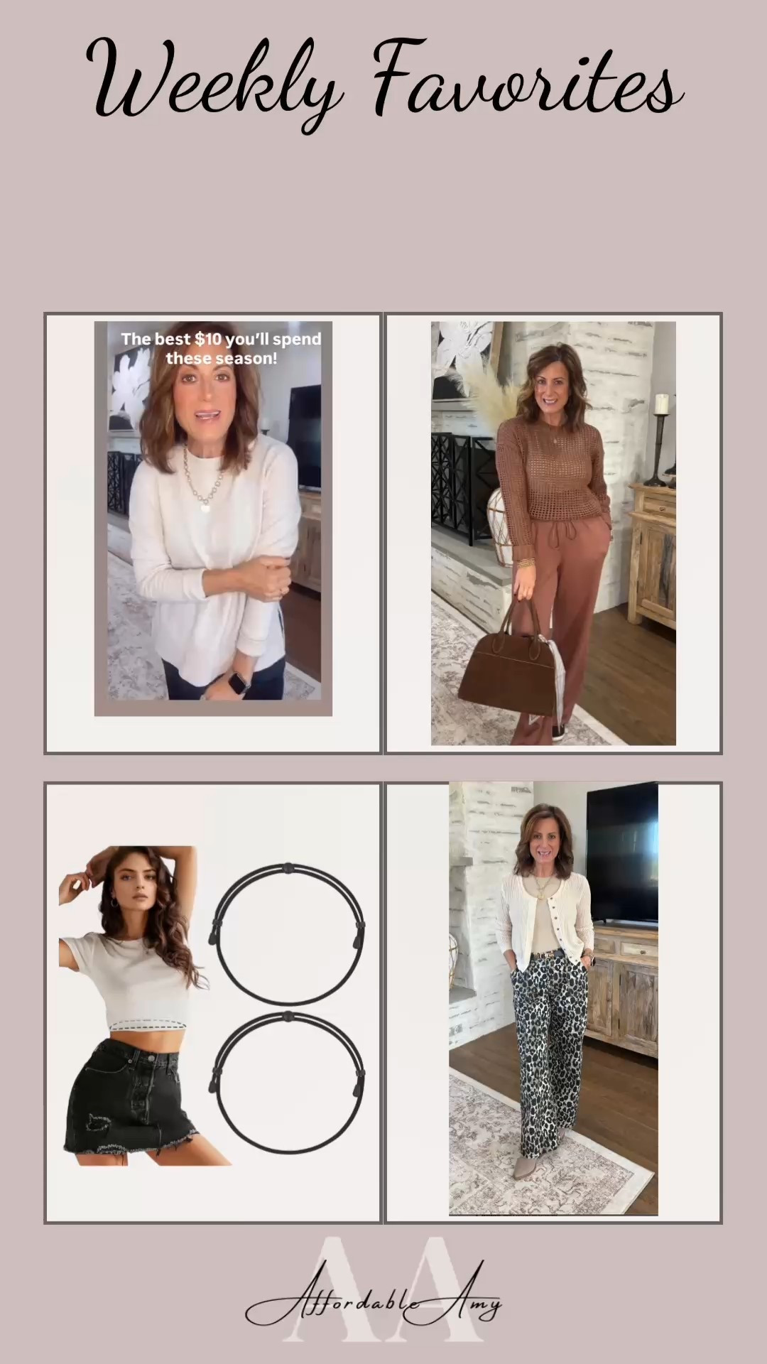 Your Friday Faves

#LTKFindsUnder50 #LTKSeasonal #LTKStyleTip