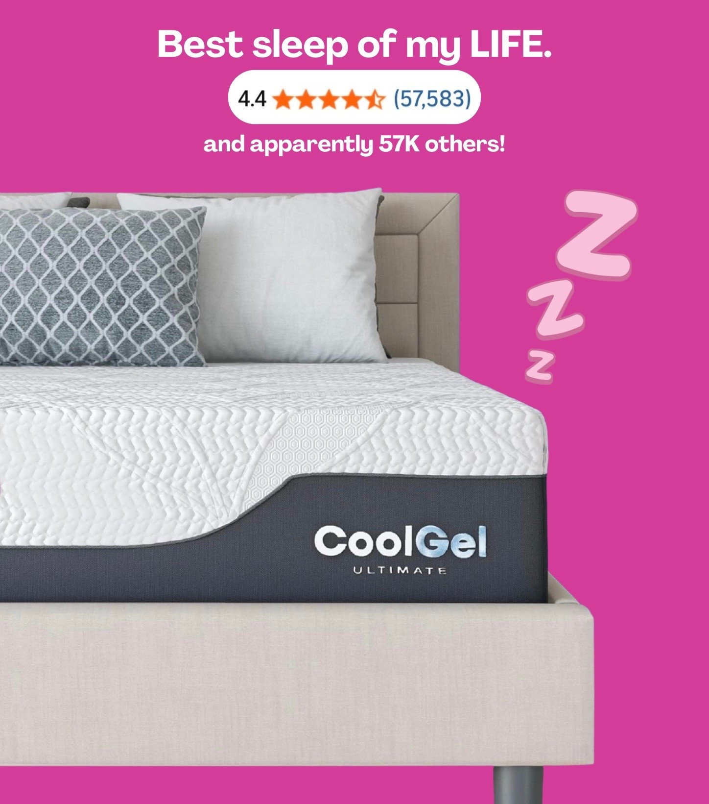 The BEST mattress I’ve ever slept on! My husband and I have had it for years and have also successfully referred it to my sister & her husband, my in laws, AND my brother in law! Everyone loves it haha! I get such amazing sleep and never want to get out of bed 🙈💤🛌

#LTKHome #LTKCyberWeek #LTKSaleAlert