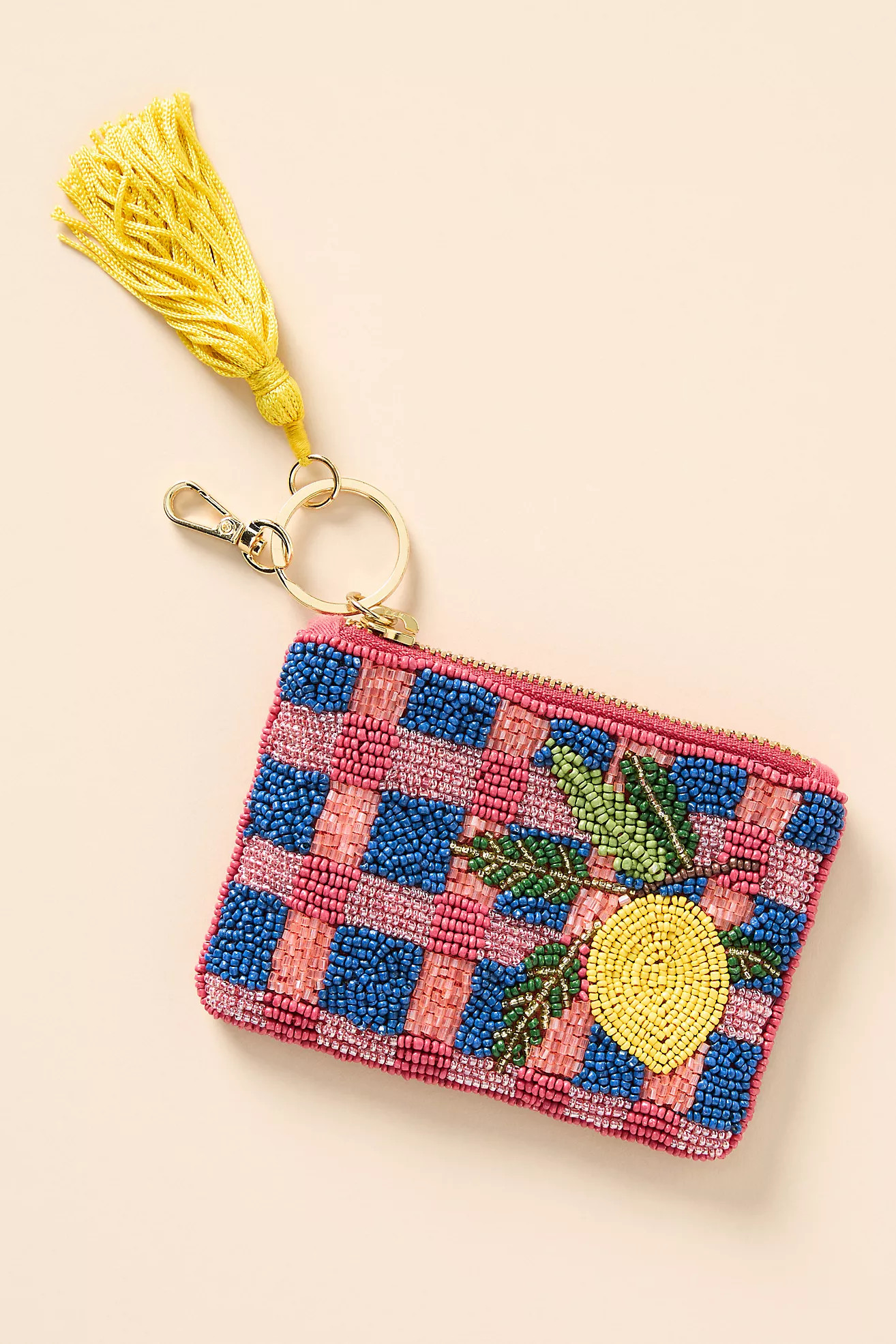 Beaded Coin Purse: Picnic Edition | Anthropologie (US)