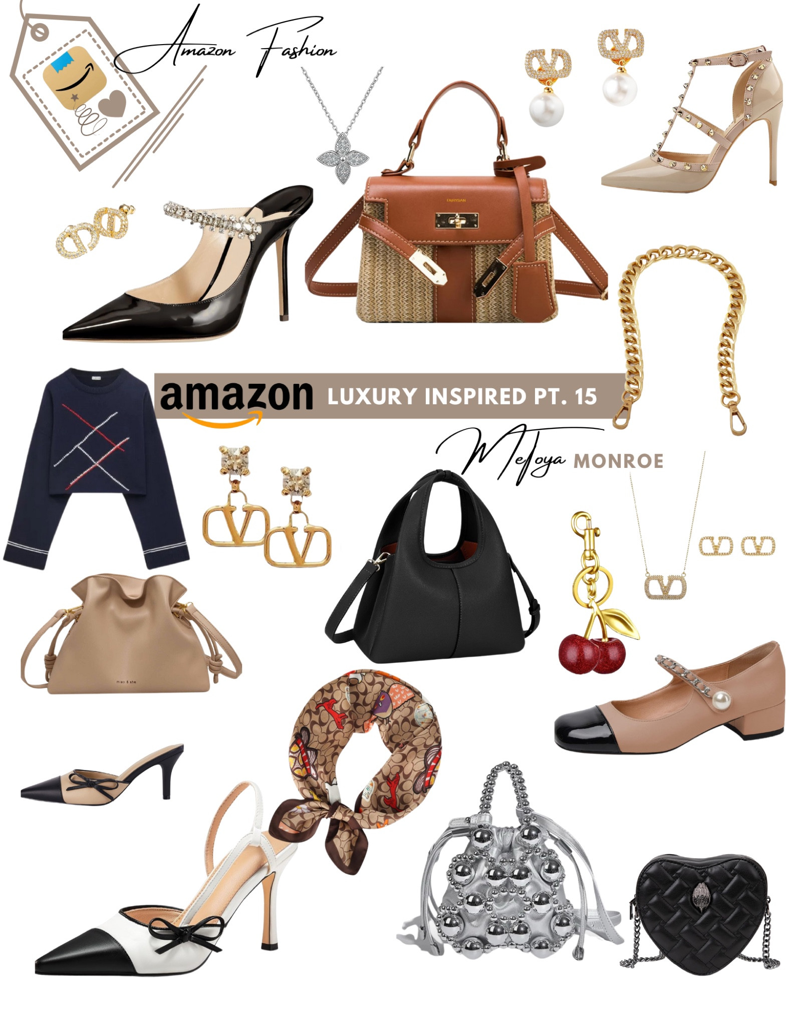 Sharing the Luxury Inspired Items from my latest Amazon Haul! #Amazon #AmazonHaul #LuxuryLookForLess