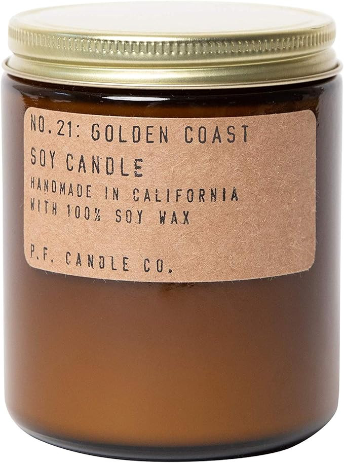 P.F. Candle Co. Golden Coast Standard Soy Candle (7.2 oz) | Amazon (US)