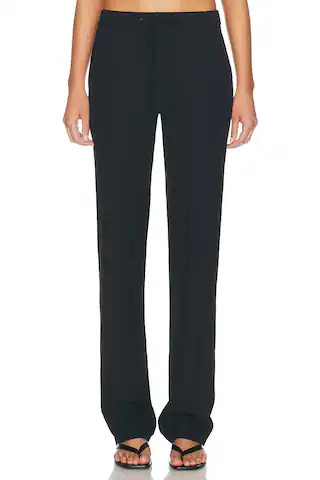 Brynn Polished Crepe Pant | FWRD 