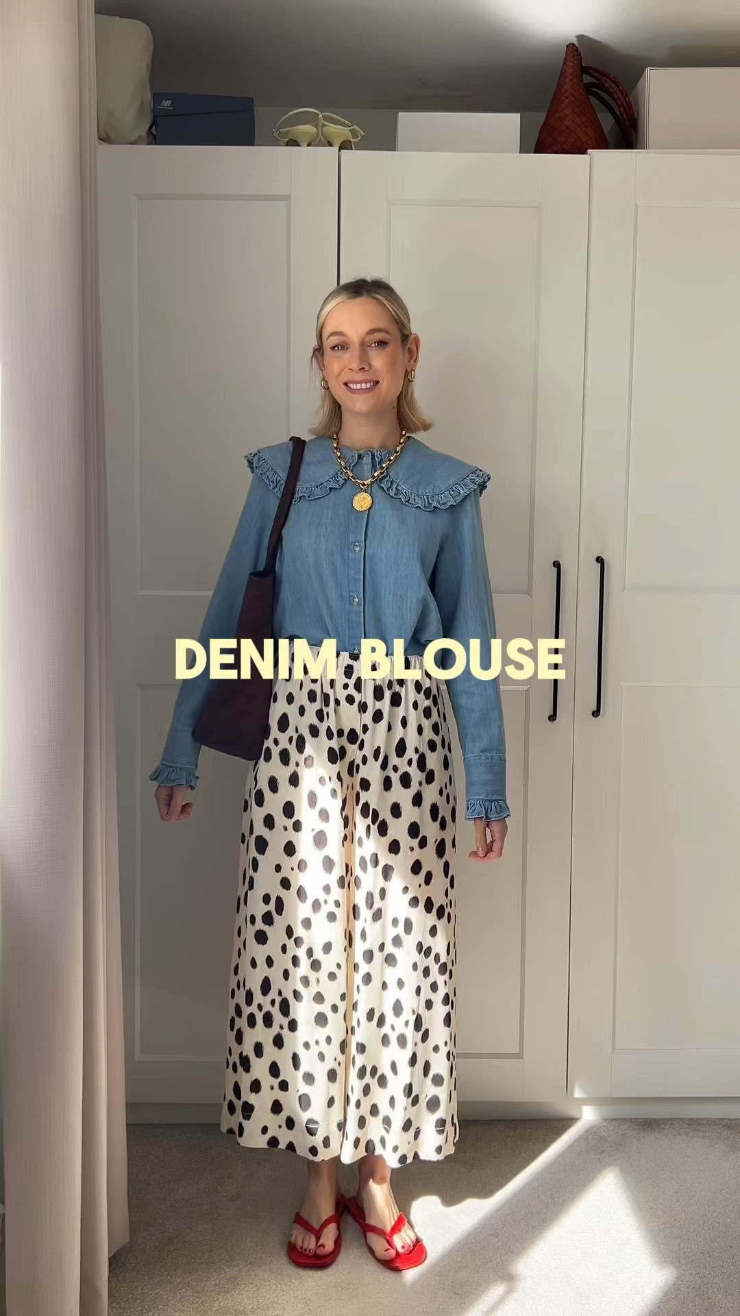5 ways to wear a denim blouse 💙✨

#LTKuk #LTKspring