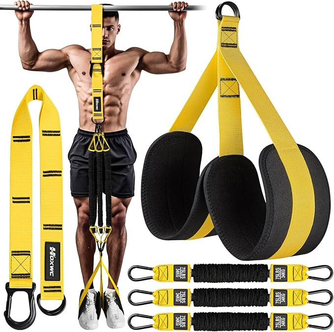 Pull Up Assistance Bands, Adjustable Heavy Duty Resistance Band for Pull Up, 3 Pull Up Bands, Com... | Amazon (US)