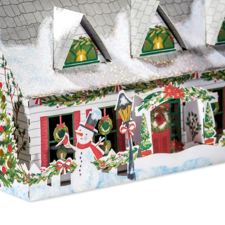 American Greetings Magic Moments Christmas Pop-Up Village Collectible Decoration (Winter House) | Walmart (US)
