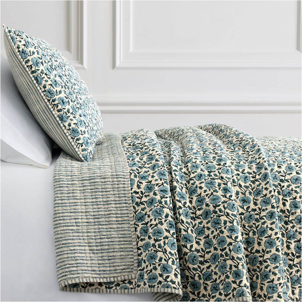 Laney Floral Quilt & Shams | West Elm (US)