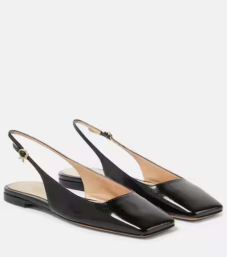 Nuit leather slingback flats | Mytheresa (US/CA)