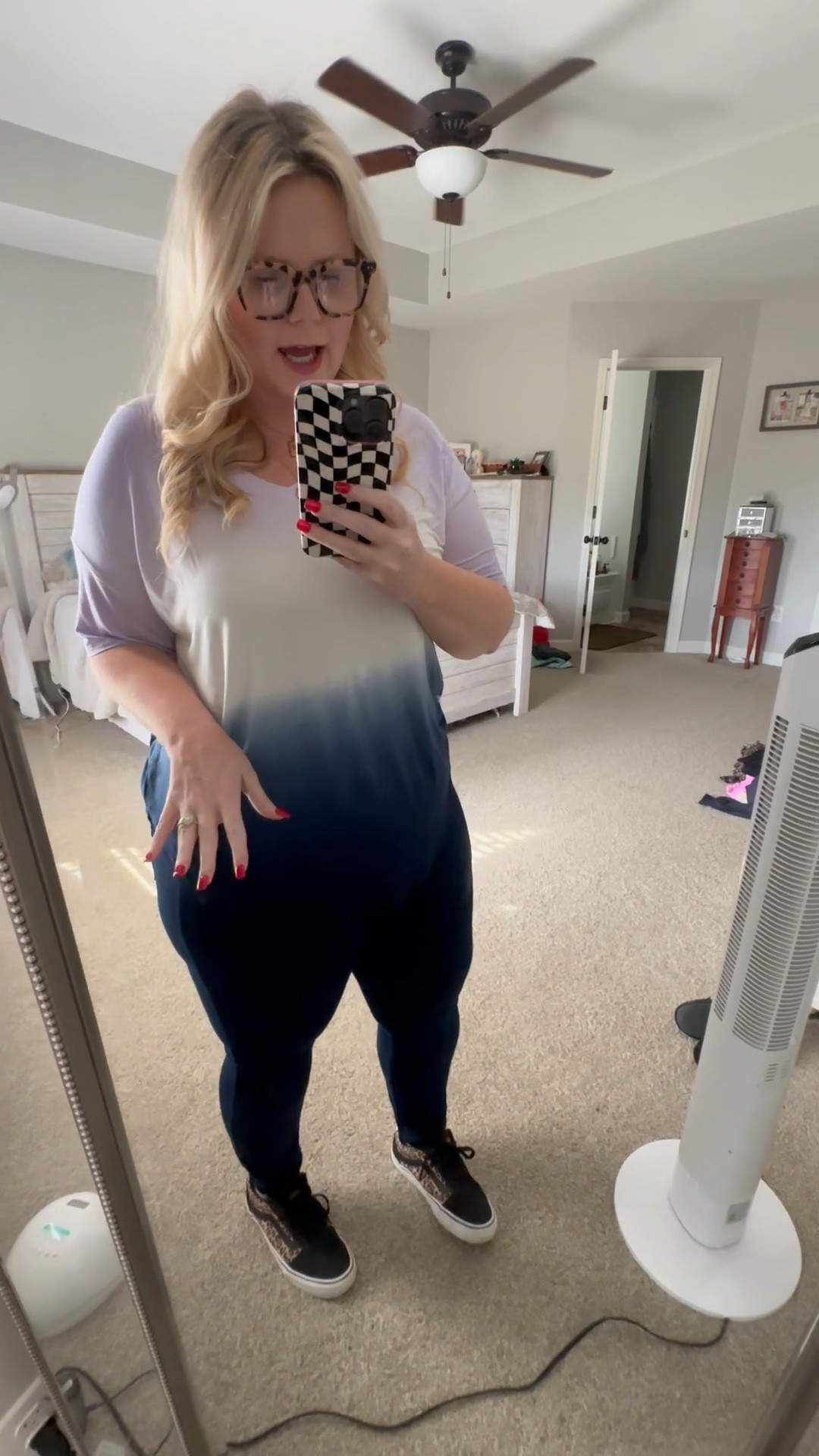 Casual Date Night outfit for going into Spring. I love that this shirt is from Walmart and feels just like the ones from Aerie and American Eagle. My jeans are American Eagle. Find my glasses, jewelry and shoes below! 

#LTKSale #LTKsalealert #LTKunder50