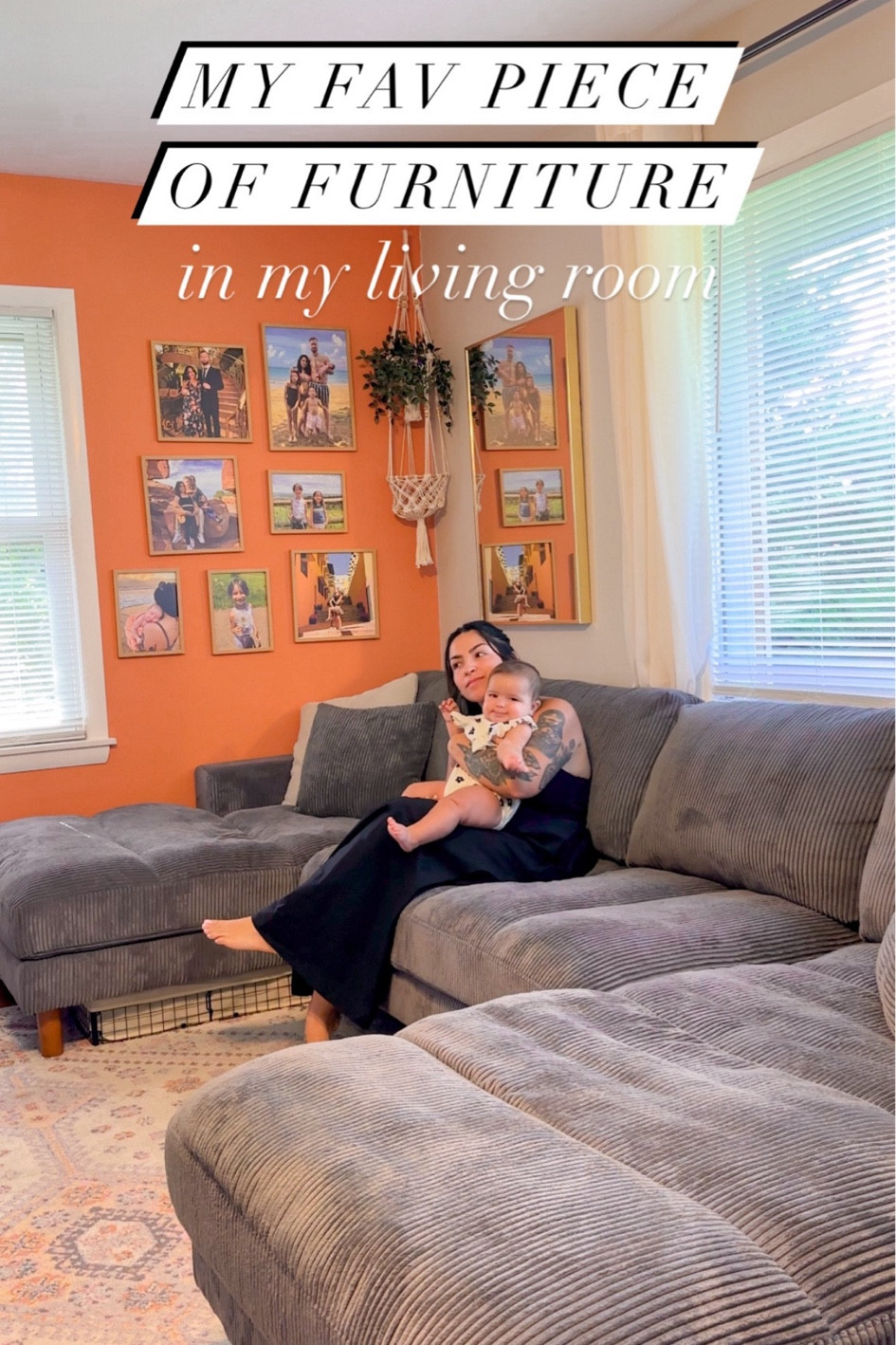 Relaxing in the living room with the kids has never been comfier since finding the perfect sectional at Wayfair 🛋️ 

#LTKSaleAlert #LTKHome