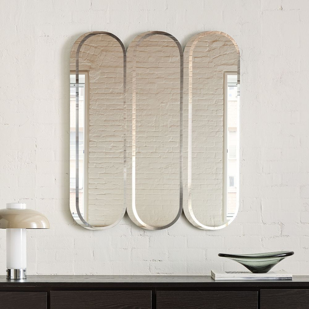 Nova Overlapping Wall Mirror | West Elm (US)
