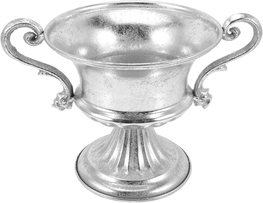 Vintage Iron Flower Vase Decorative Banquets Cup Vase for Home Decor Weddings Centerpiece Arrange... | Amazon (US)