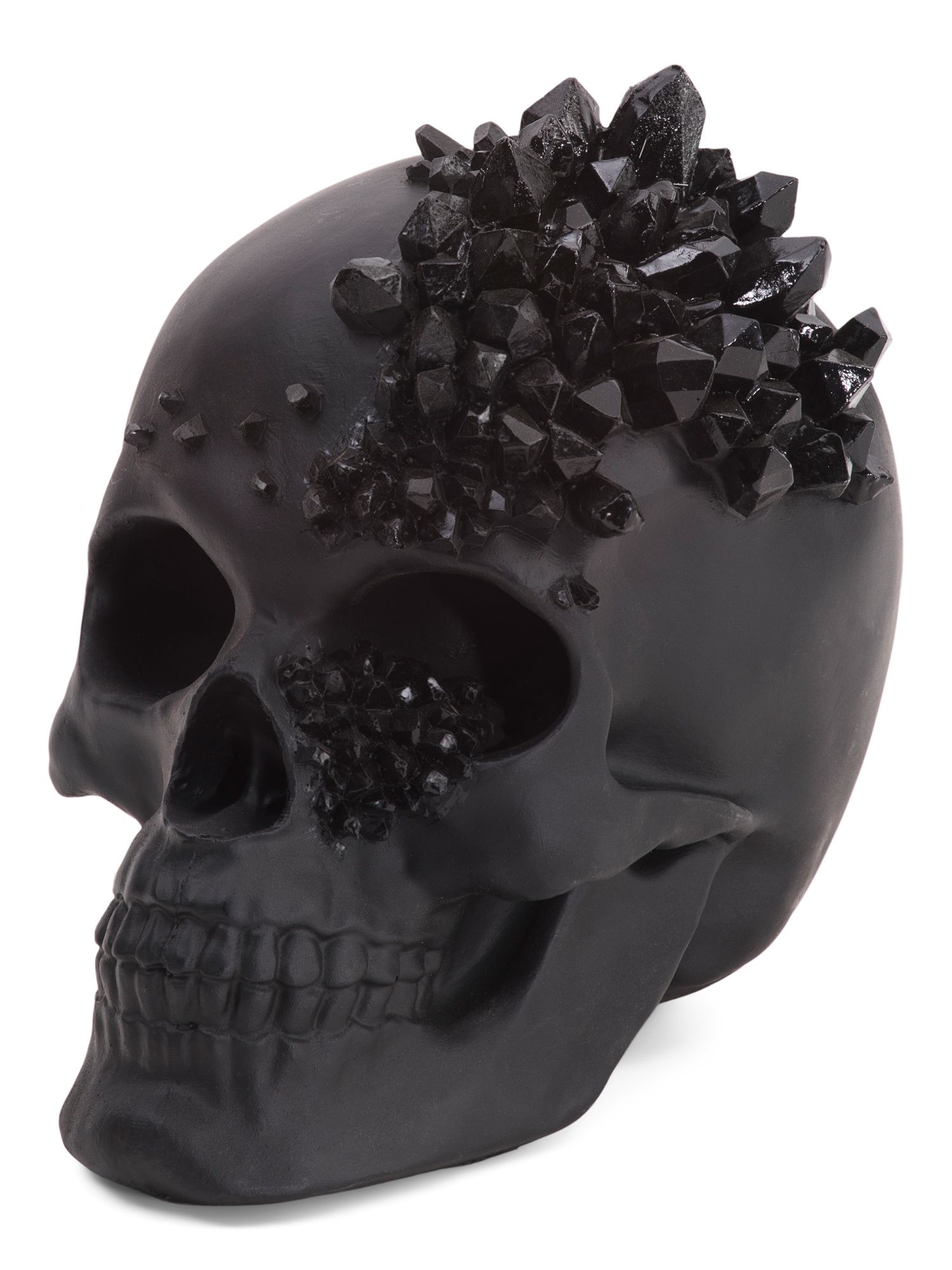 7in Skull With Crystal Decor | TJ Maxx