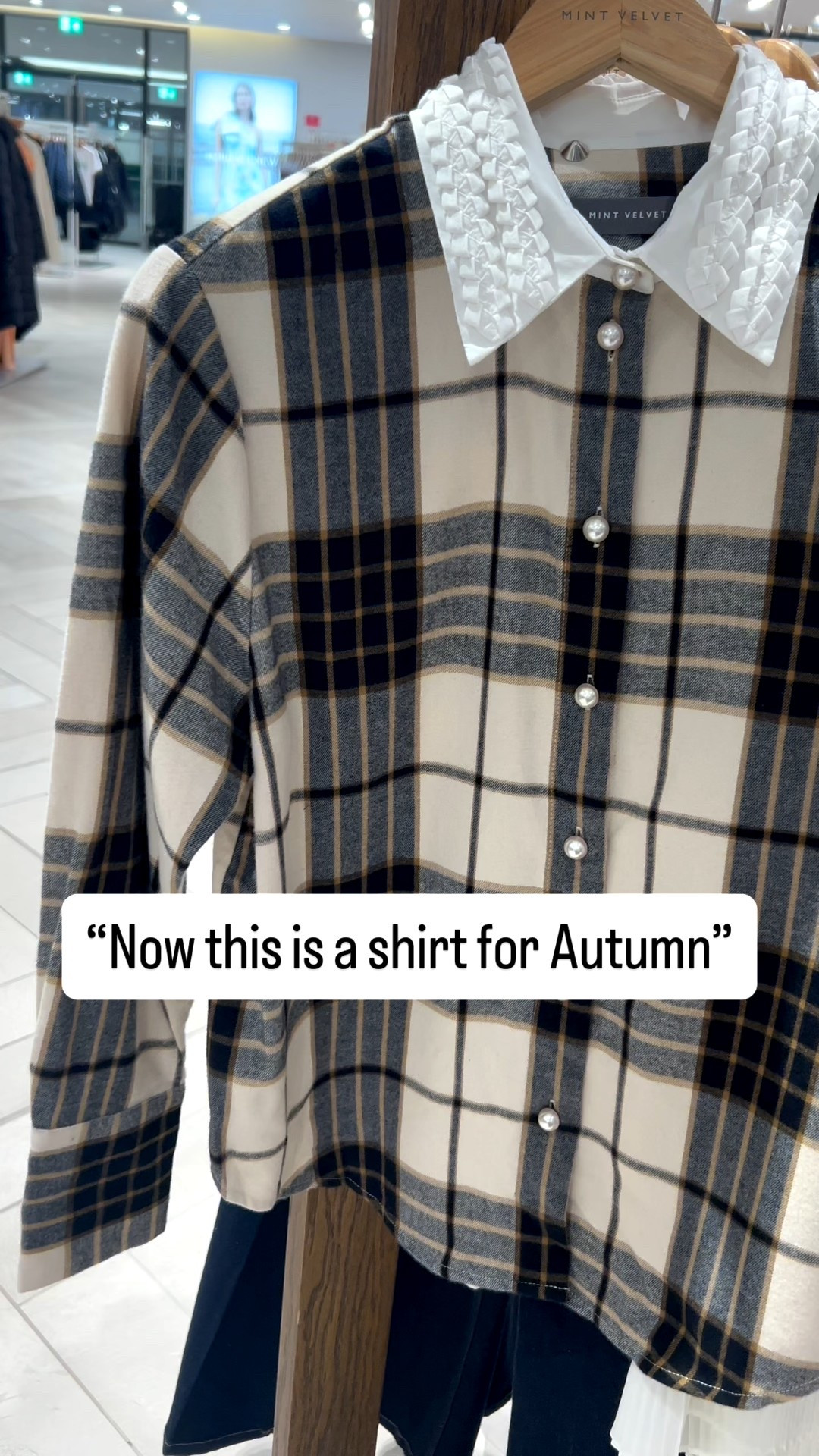 Looking for a shirt for Autumn?

This shirt is new in Mint Velvet, beautiful detailed collar, pearl buttons on both shirt & cuffs & it’s so soft.

It’s not even oversized so opt for your actual size, it’s £99.00

#LTKstyletip #LTKuk #LTKautumn