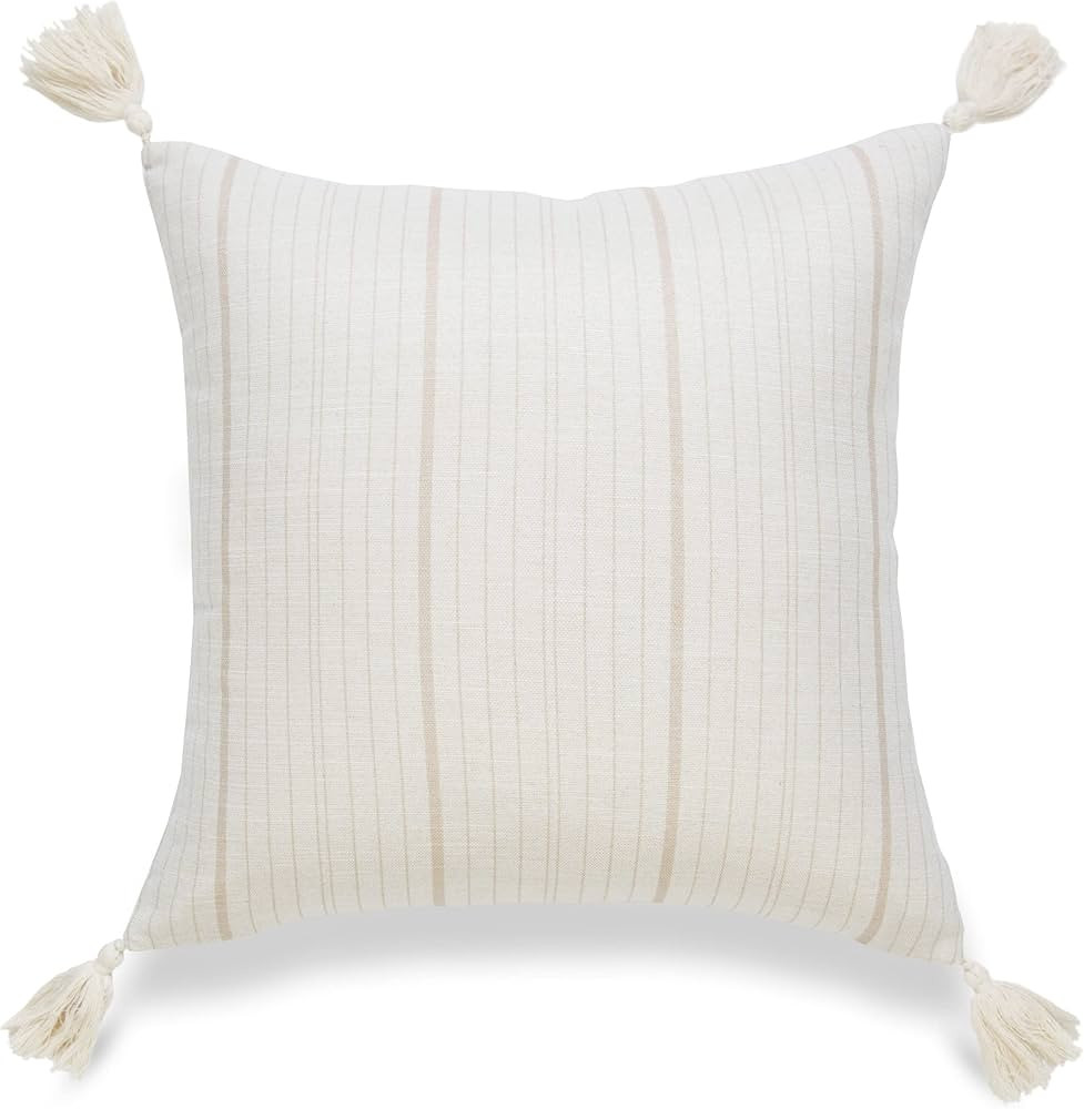 Hofdeco Coastal Coastal Patio Indoor Outdoor Lumbar Pillow Cover ONLY for Backyard, Couch, Sofa, ... | Amazon (US)