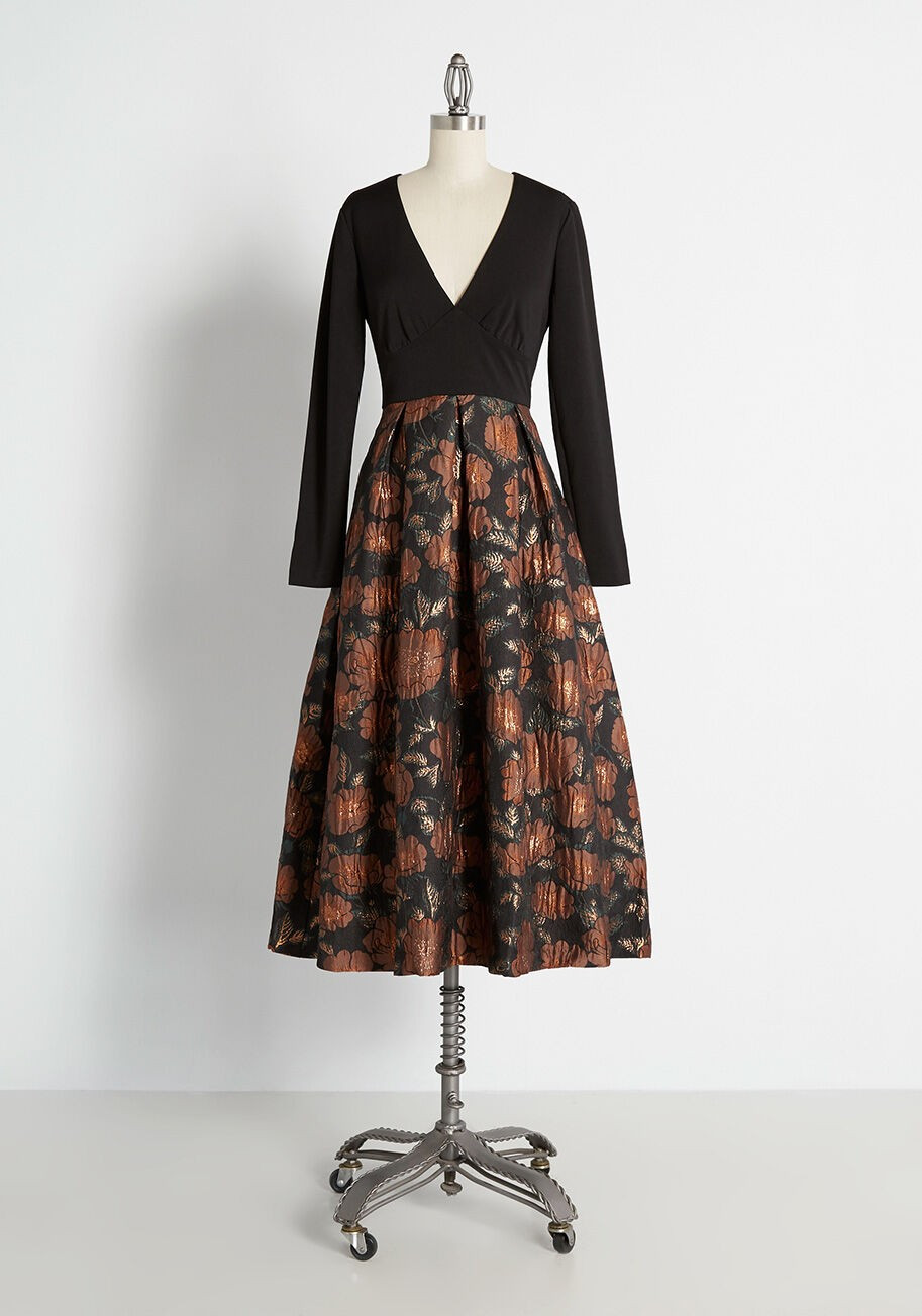 Has it Made in Brocade Twofer Dress | Modcloth
