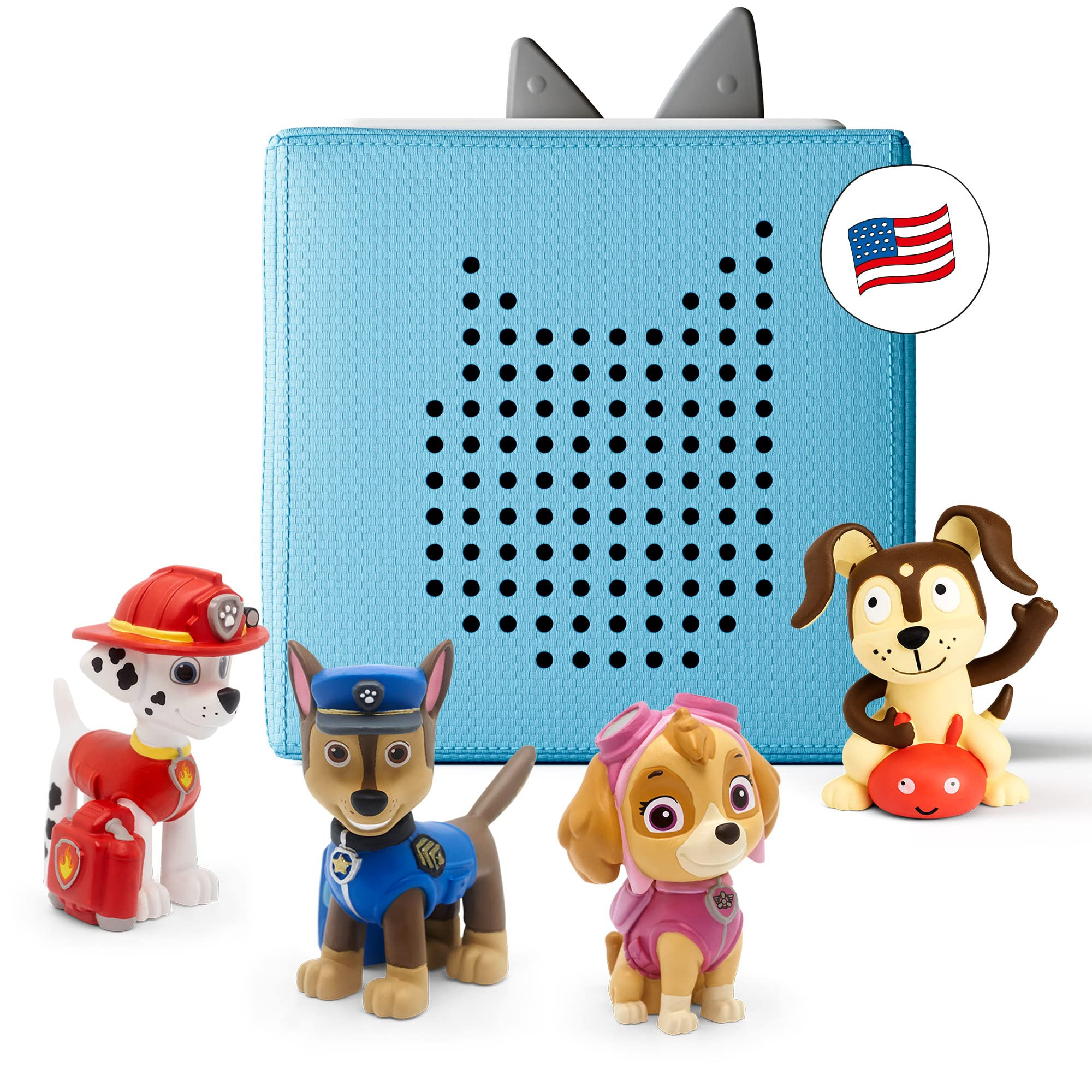 Toniebox Audio Player Starter Set with Chase, Skye, Marshall, and Playtime Puppy - Listen, Learn,... | Amazon (US)