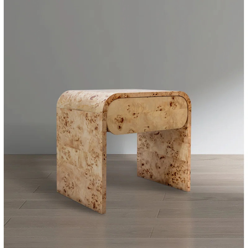 Raevon Solid + Manufactured Wood Nightstand | Wayfair North America