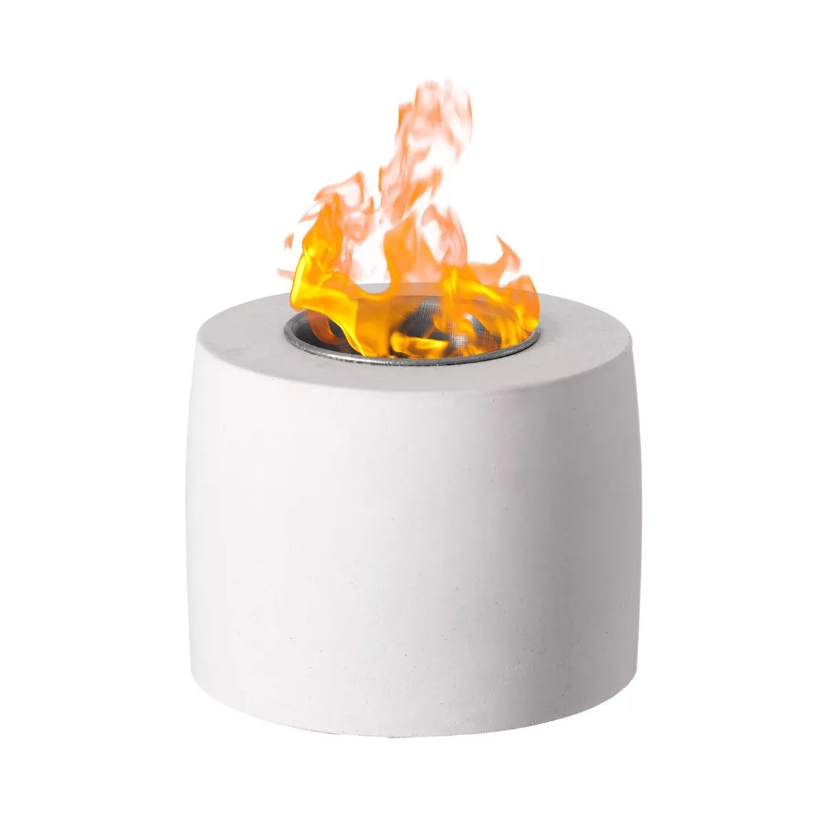 Mini Tabletop Fire Pit Fireplace Indoor Outdoor Portable Fire Concrete Bowl Pot Fireplace | Target