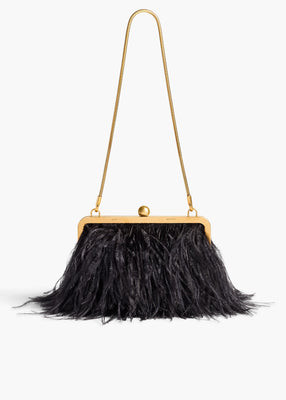 KHAITE - Lilith Chain Evening Bag In Black | Khaite