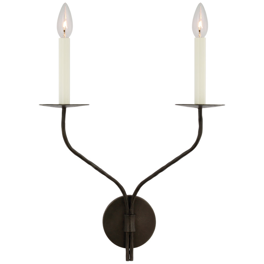Belfair Large Double Sconce | Visual Comfort