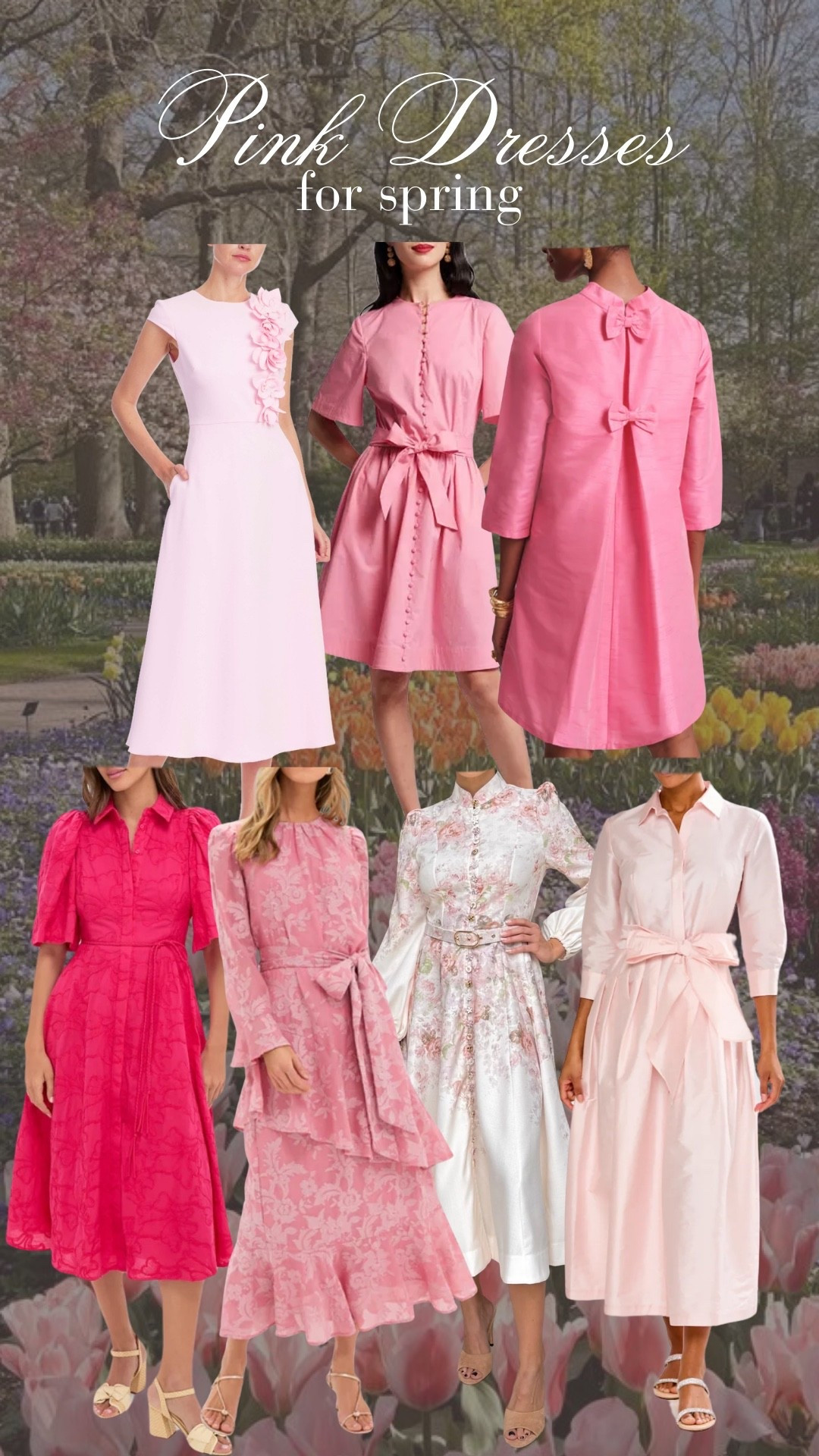 Pink dresses for spring!
