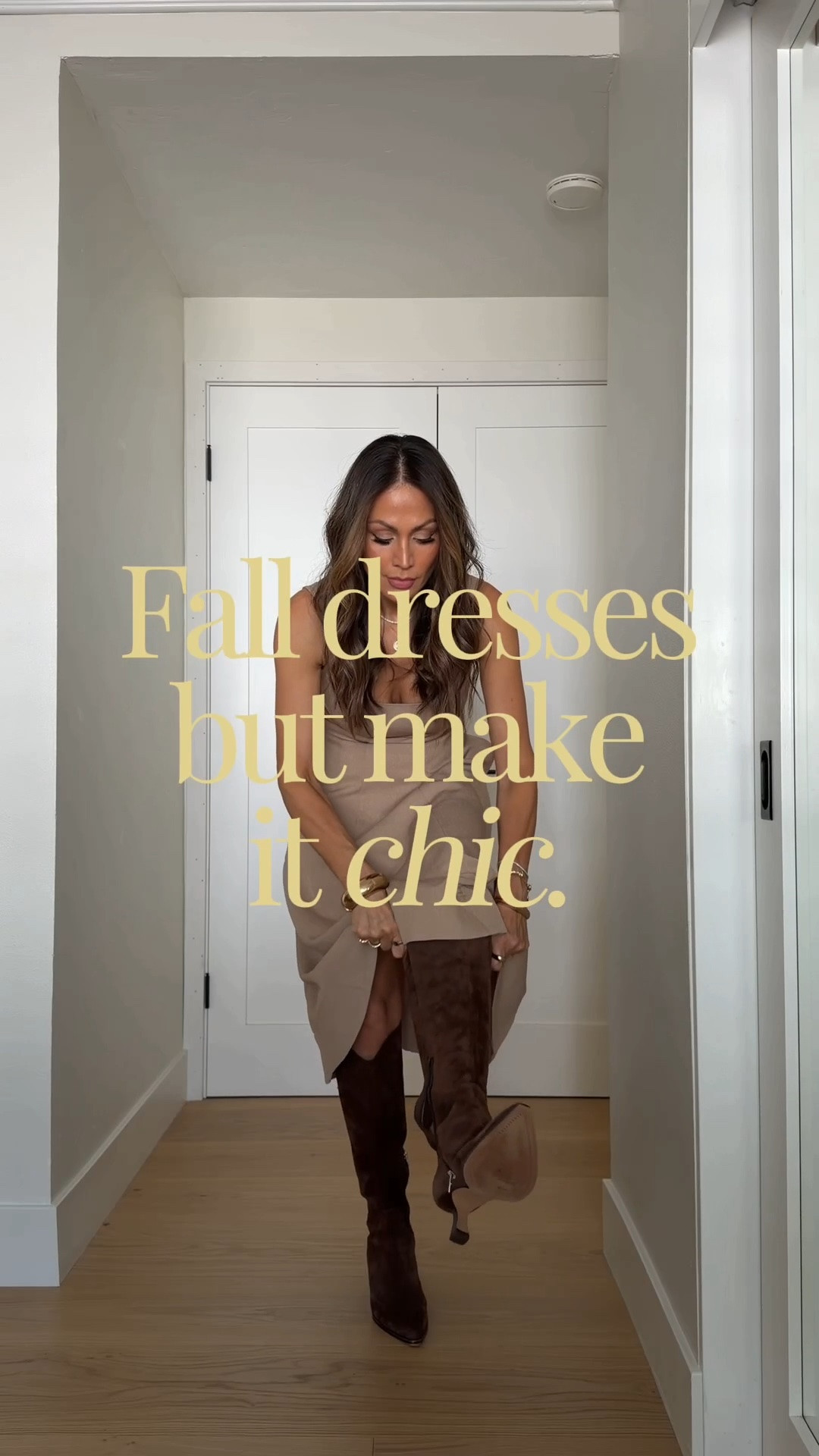 Fall dresses but make it chic