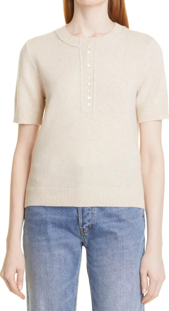 Short Sleeve Cashmere Sweater | Nordstrom