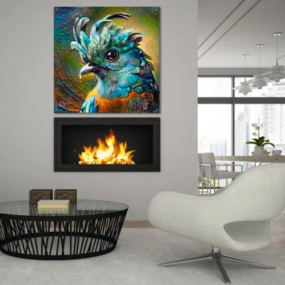 'Quetzal' by Pedro Gavidia Acrylic Glass Wall Art | Wayfair North America