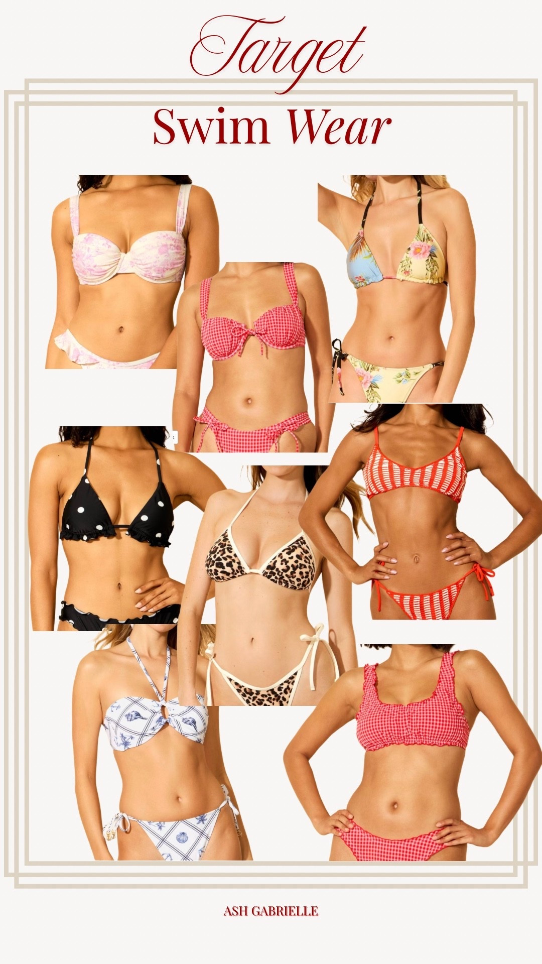 It may be only January, but it’s time to start shopping for swimwear ! Target released their newest collection of swim in so many fun prints and textures 

#LTKSeasonal #LTKFindsUnder50 #LTKootd