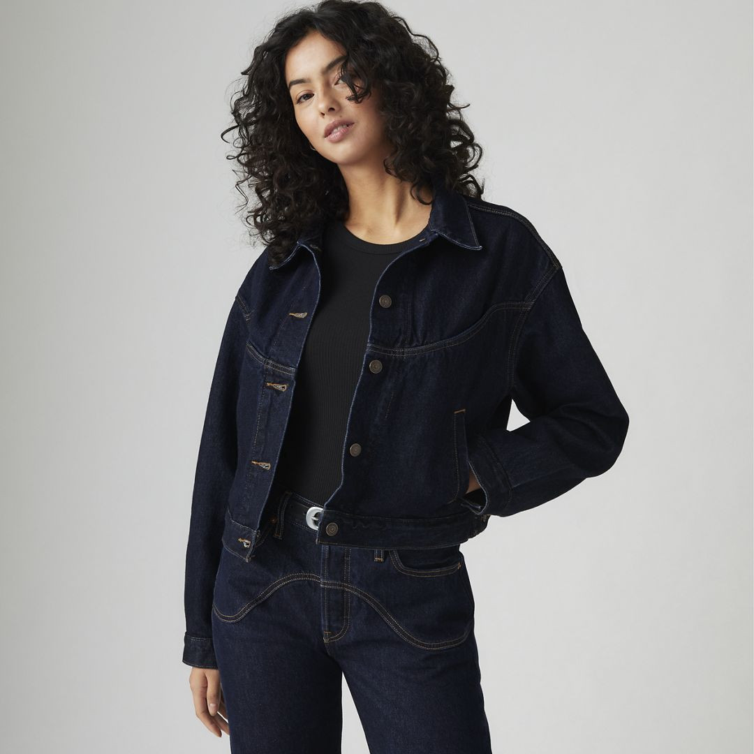 Levi's Shrunken '90s Western Trucker Jacket - Women's S | Levi's US