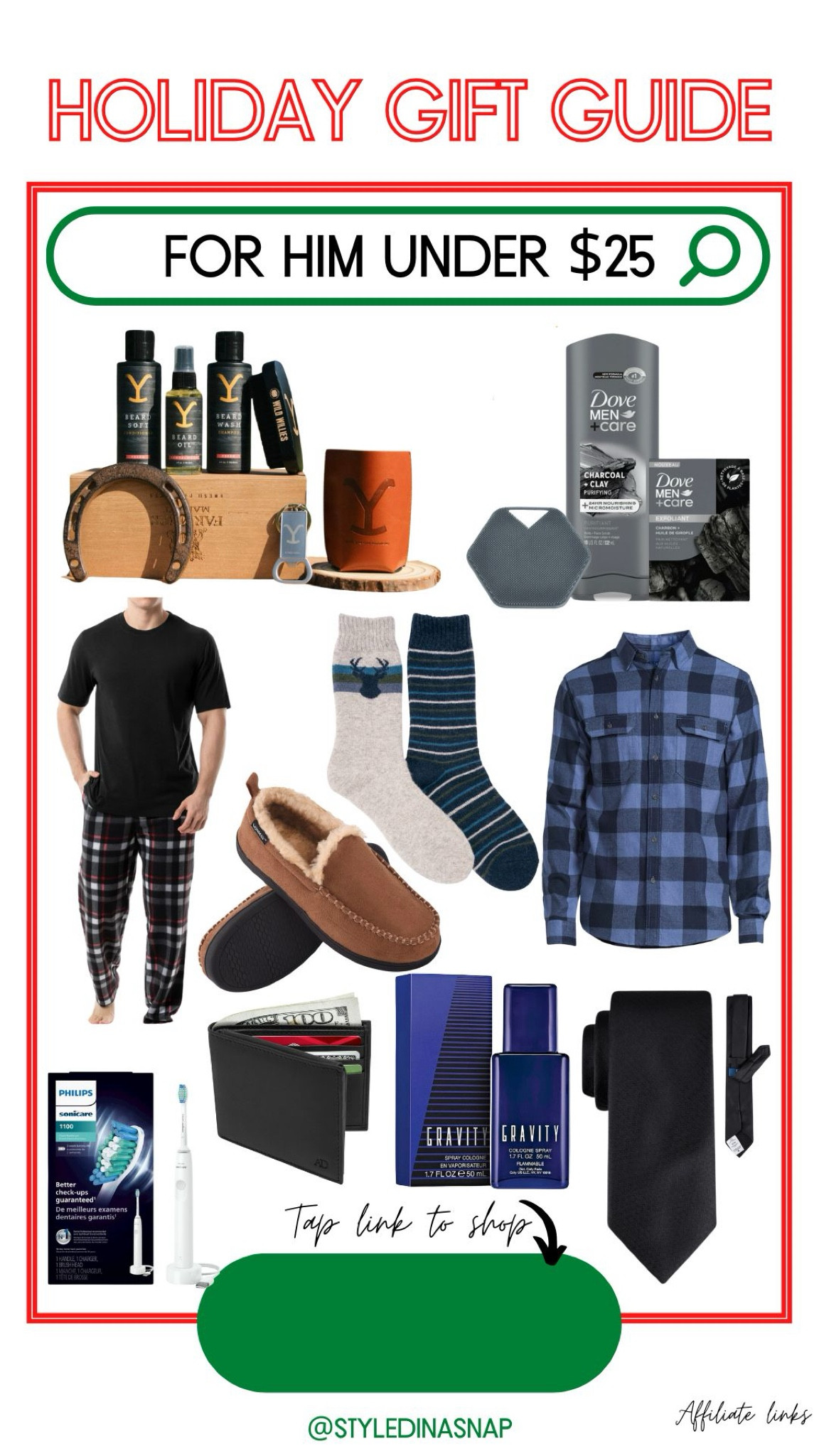 Holiday Gift Guide: FOR HIM UNDER $25

#LTKGiftGuide #LTKHoliday #LTKSeasonal
