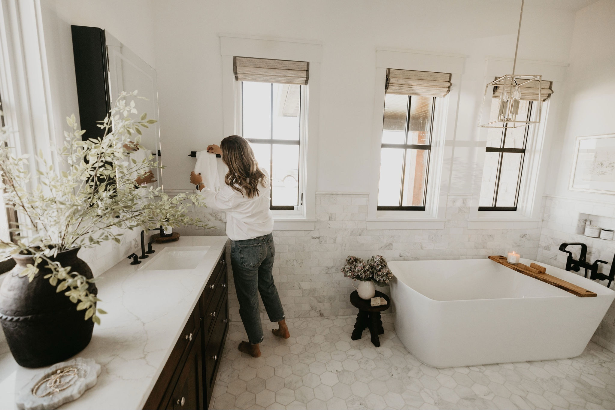 Master bathroom inspiration. 

#LTKStyleTip #LTKFamily #LTKHome