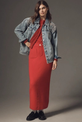 The Colette Sweater Knit Maxi Skirt | Anthropologie (US)