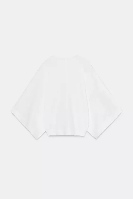 LOOSE COTTON T-SHIRT | Zara UK