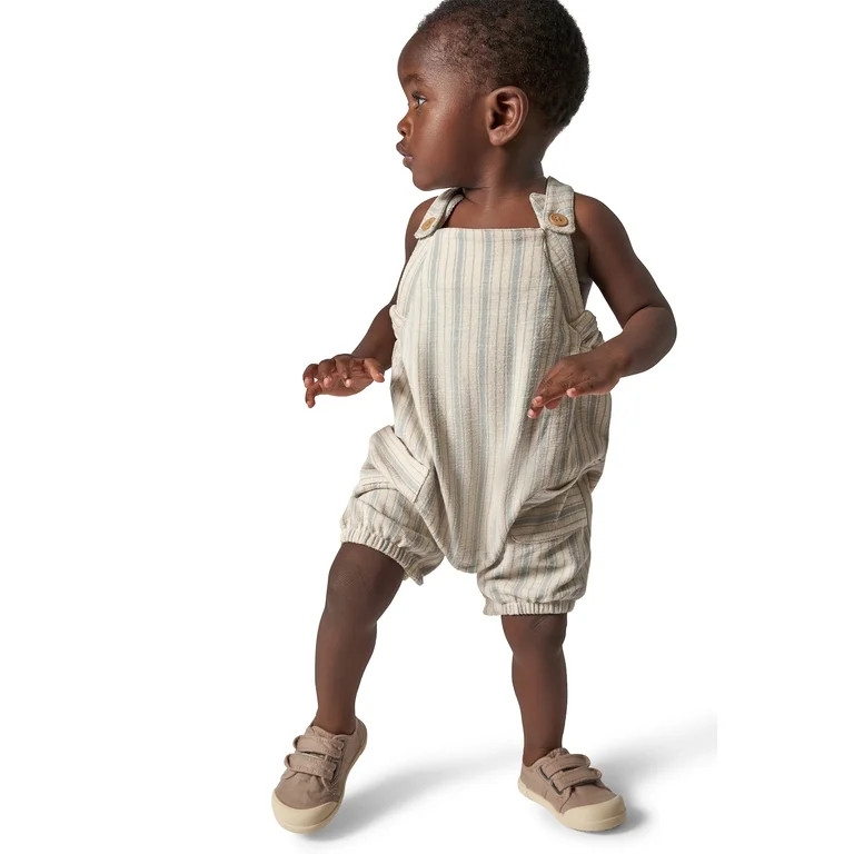 Modern Moments by Gerber Baby Boy Sleeveless Romper, Sizes 0/3 Months - 24 Months | Walmart (US)