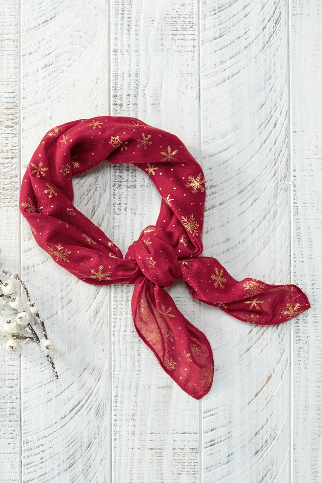 Snow Is Glistening Neckerchief | Coldwater Creek