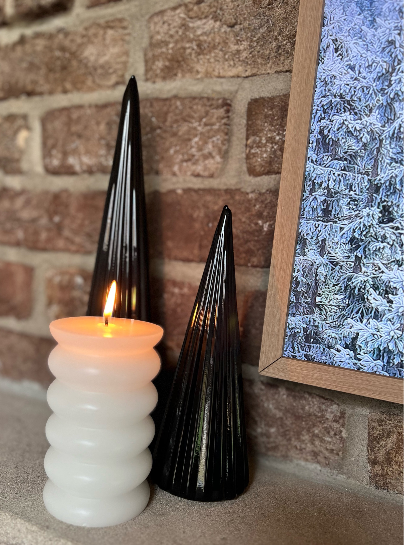 Do you have a color theme for Christmas decor? #walmartpartner Whether you like red/green, blue/silver, neutrals, etc. @Walmart has you covered! I ordered these simple and affordable items for my fireplace and they arrived so quickly! #IYWYK #walmartfinds

#LTKhome #LTKHolidaySale #LTKHoliday