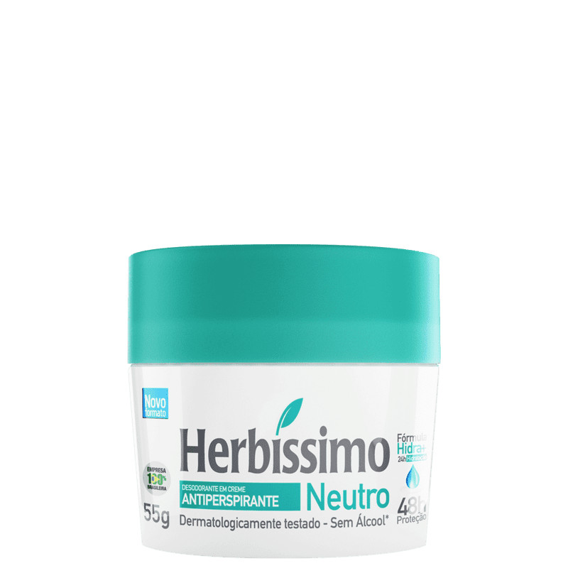 Desodorante em Creme Herbíssimo Neutro | Beleza na Web | Beleza Na Web (BR)