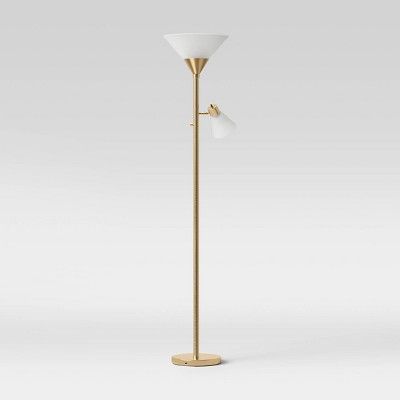 Mother Daughter Floor Lamp Brass  - Threshold&#8482; | Target