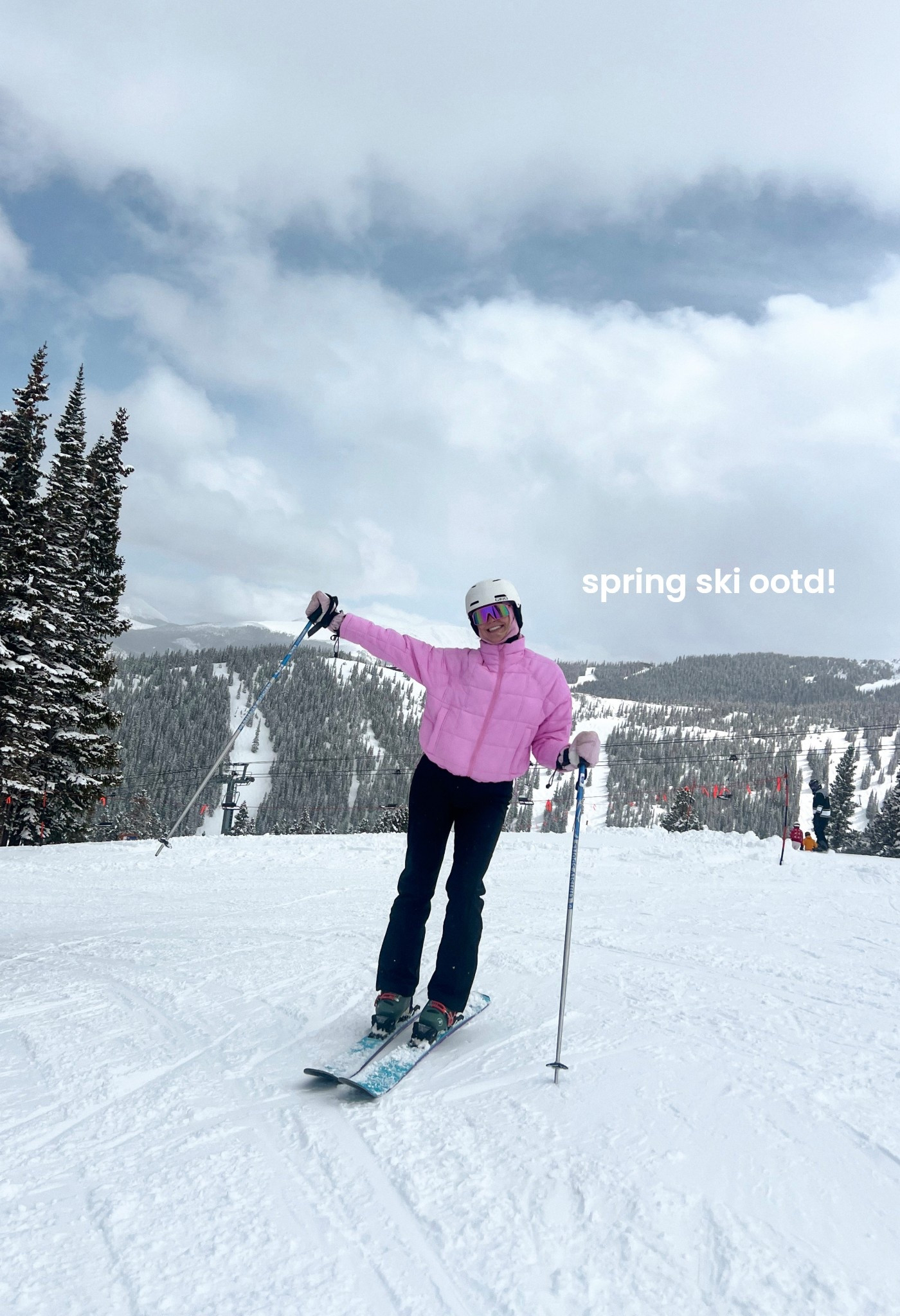 spring skiing 

#LTKSeasonal #LTKSaleAlert #LTKActive