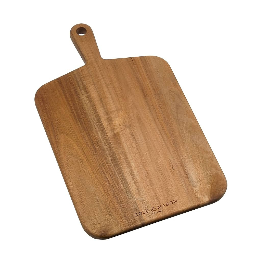 Cole & Mason Barkway Medium Chopping Board with Handle - Wood Chopping Board - Cutting Board for ... | Amazon (US)