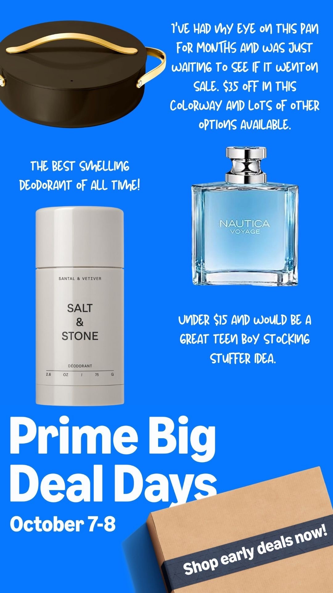 Lots of my favorites on sale for Prime Big Deals Day! 
