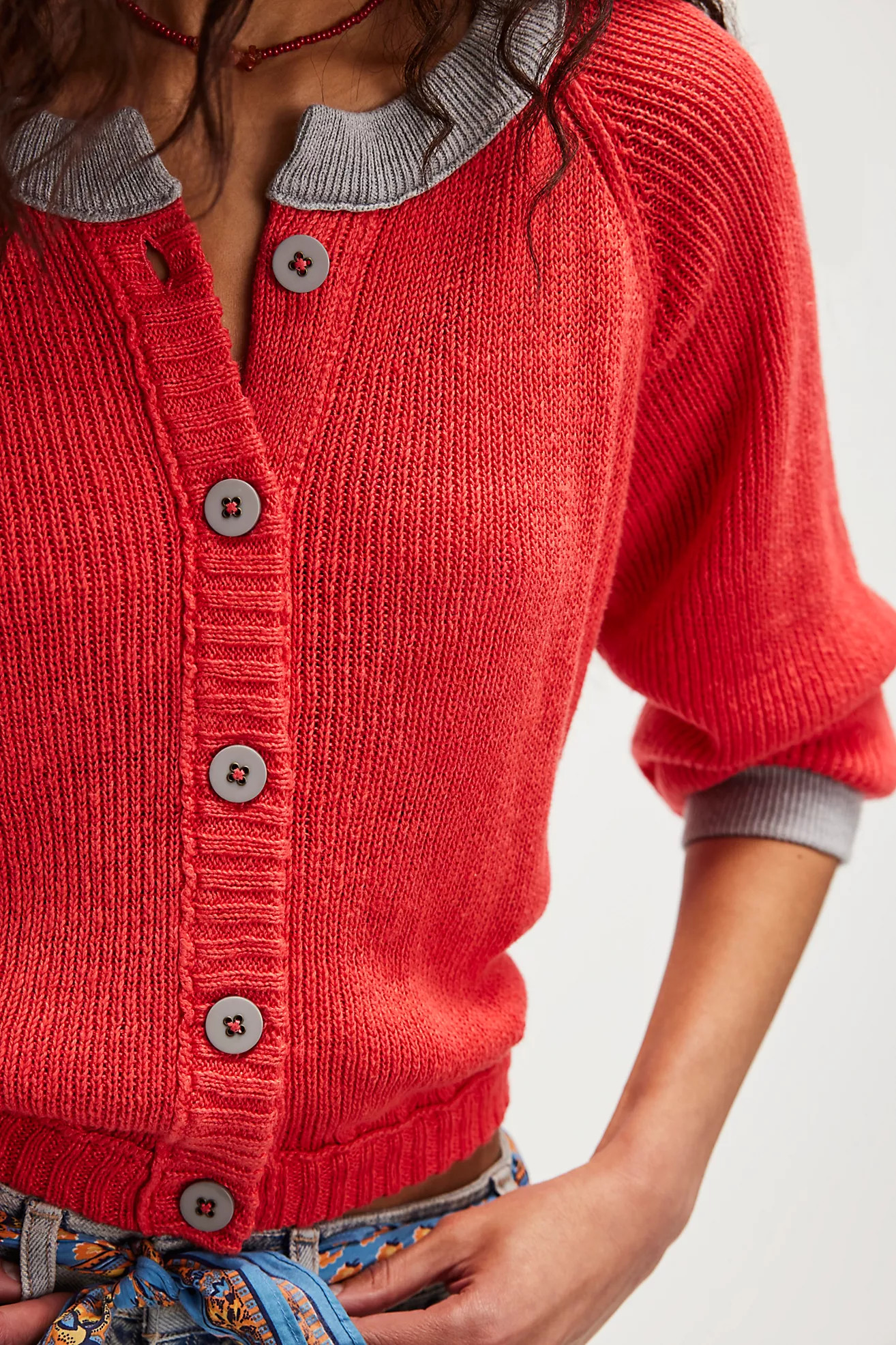 We The Free Lili Linen Cardi | Free People (Global - UK&FR Excluded)