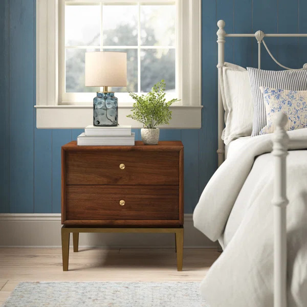 Lieb 2 Drawer Nightstand | Wayfair North America