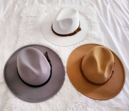 Fall is here and that means it’s time to dust off/unpack your wide brim fedoras. Here are a few of my Amazon favorites. 

#LTKSeasonal #LTKstyletip #LTKfindsunder50