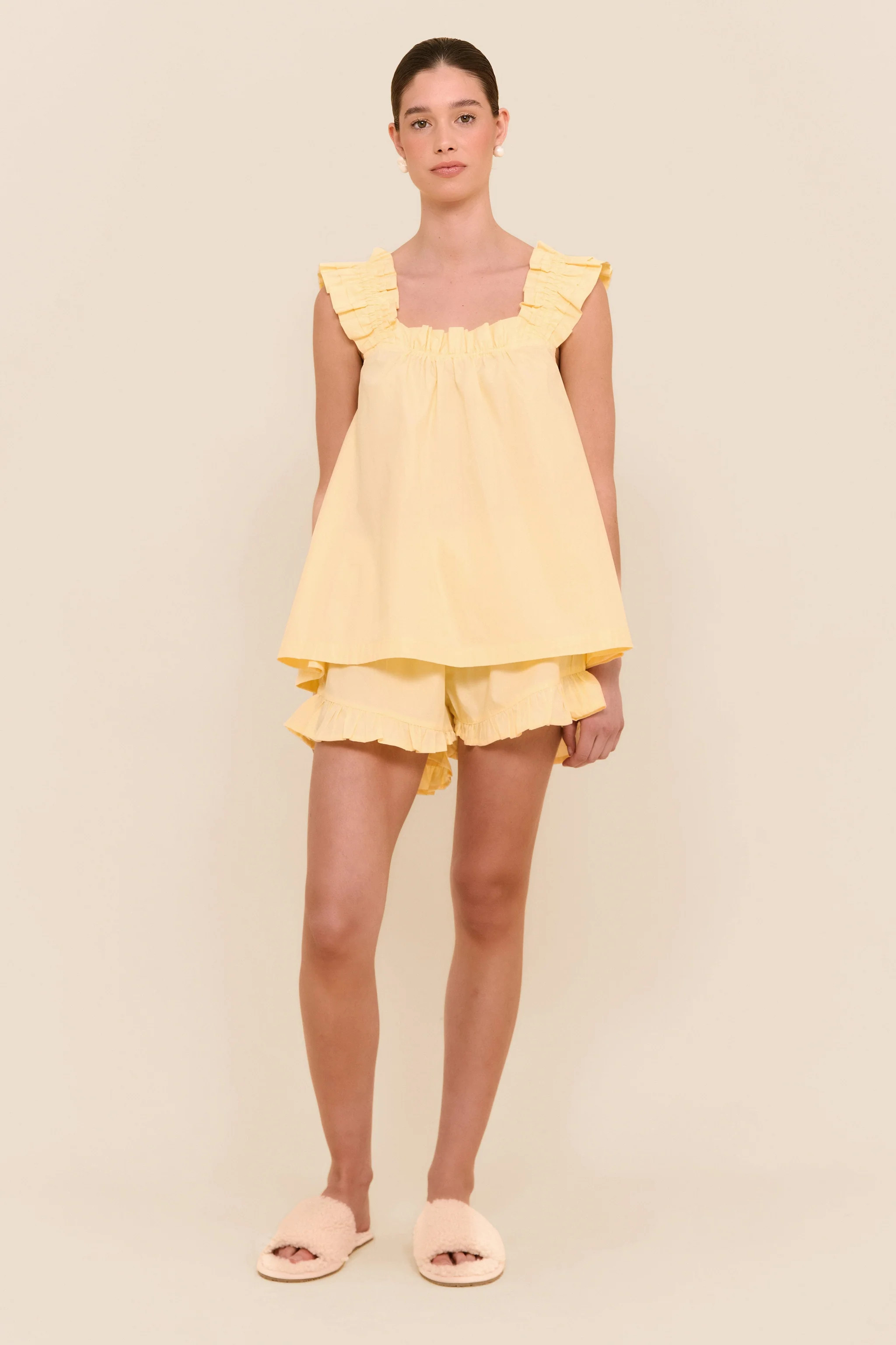 Nicolette Sleep Set - Cotton - Buttercup | Piyama US