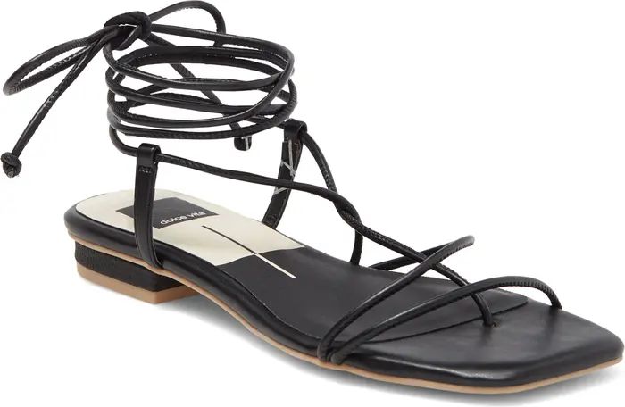 DV FOOTWEAR Tie-up Sandal | Nordstromrack | Nordstrom Rack