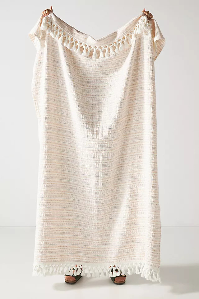 Tasseled Beata Throw Blanket | Anthropologie (US)