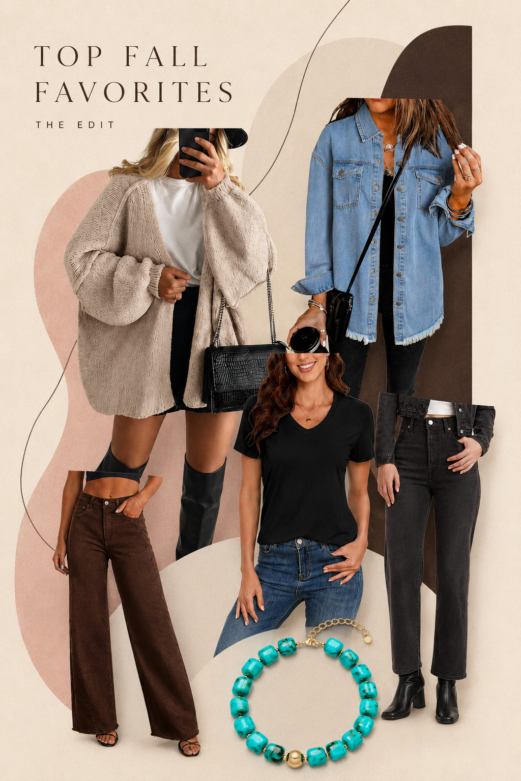 My top fall favorites are here 🤎🍂 Easy layers, flattering denim and one gorgeous pop of turquoise—the perfect pieces for mixing, matching and wearing all season long. Everything is linked and ready to shop!
 

 #LTKootd #LTKSeasonal #LTKSaleAlert