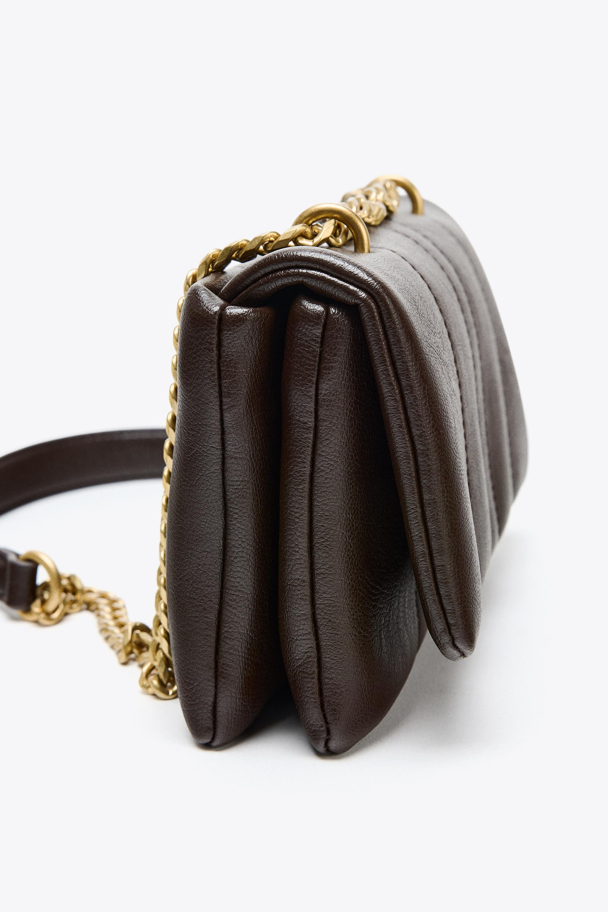 QUILTED MINI CROSSBODY BAG | Zara UK